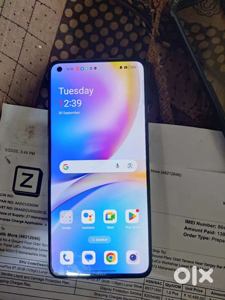 One Plus 8T 8/128