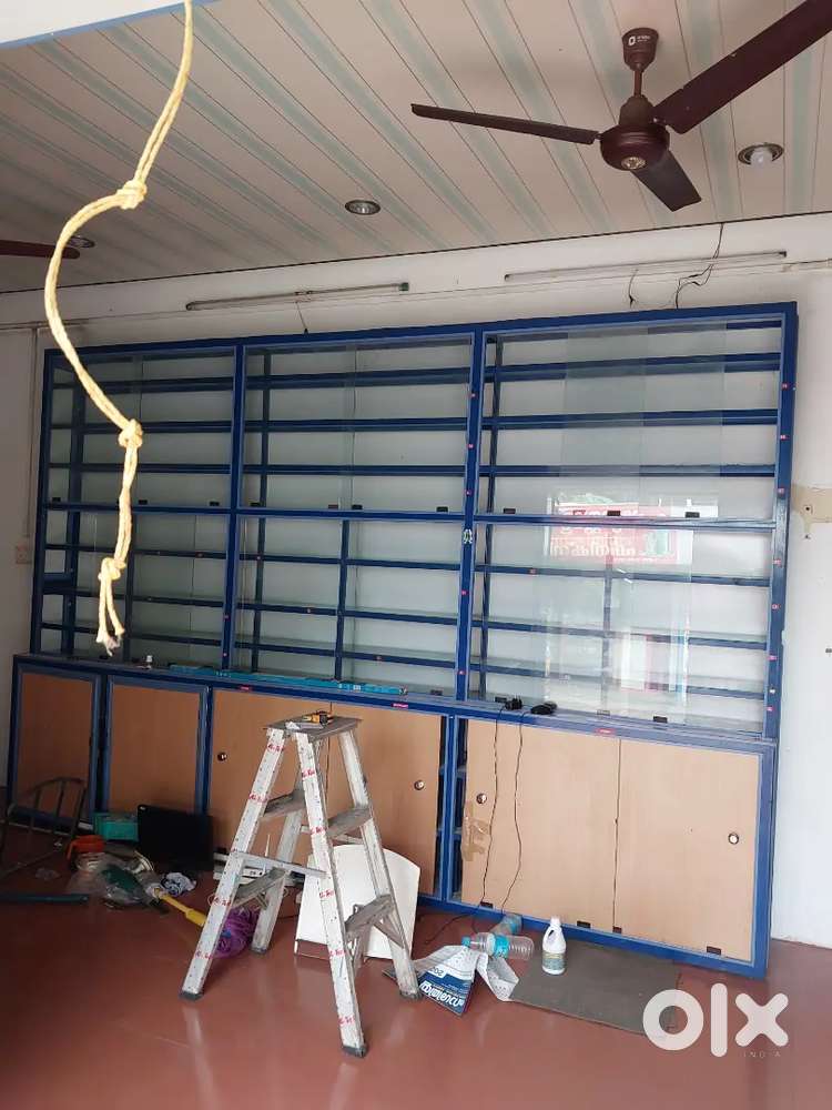 Galss&Aluminium Frame Shelf and Counter