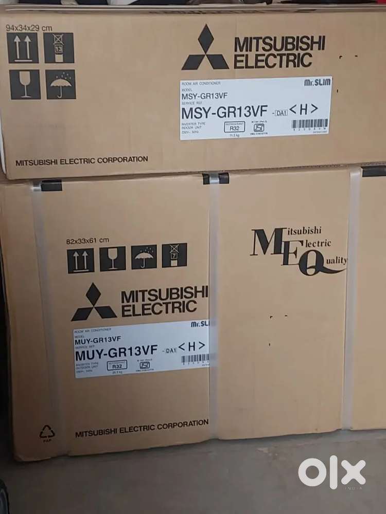 New box pack Mitsubishi AC 1ton 5star imported