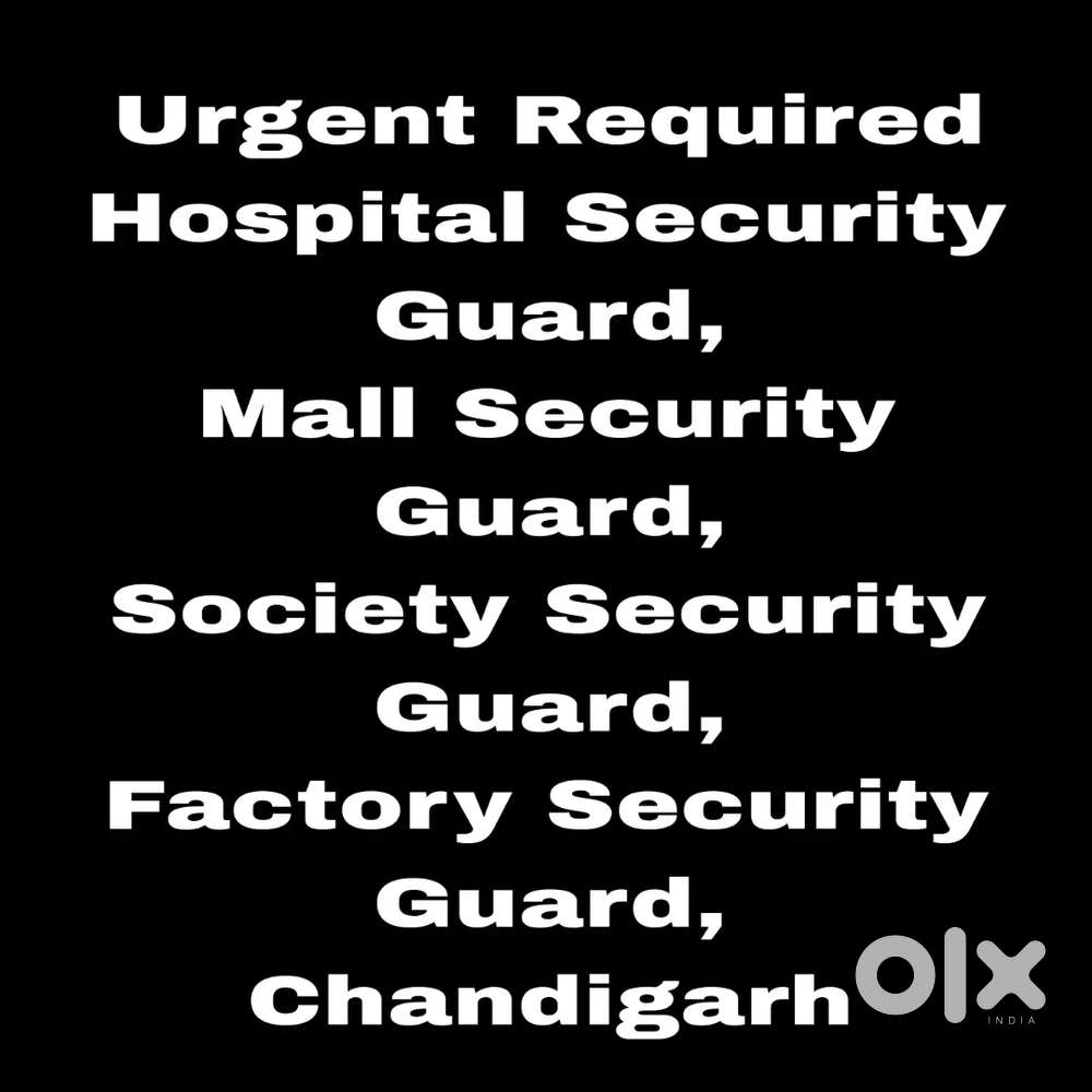 High Rate Security Jobs Chandigarh All India Candidates Welcome