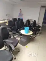 Office furniture chair table