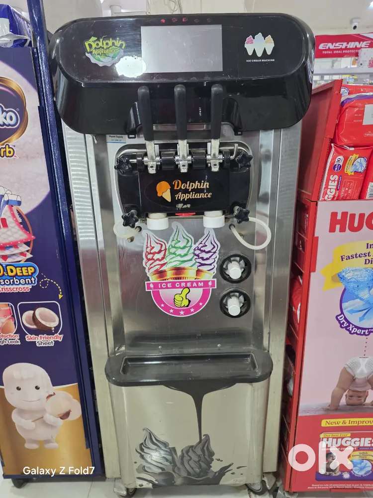 Softy ice cream machine