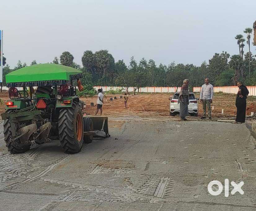 90 sqyd East & West facing Residential plots in Revidi 100 feet Road