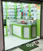 Mobile Shop complete furniture with repairing counter