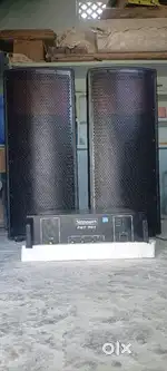 DJ BOXES AND AMPIFIER