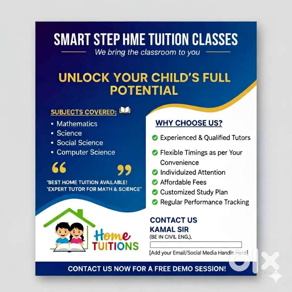 Required teacher and available home tuition