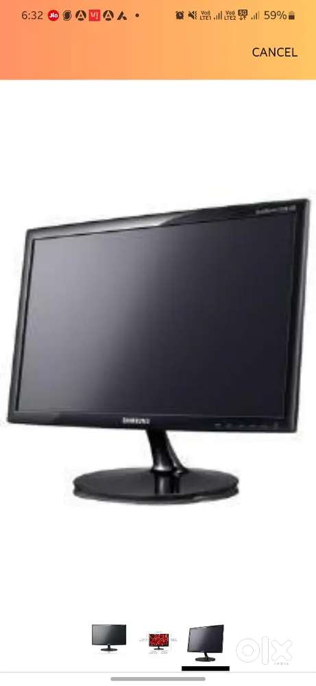 Samsung 18.5 LED Monitor S19B150N