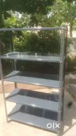 free home delivery. 5 plates steel rack new for sales