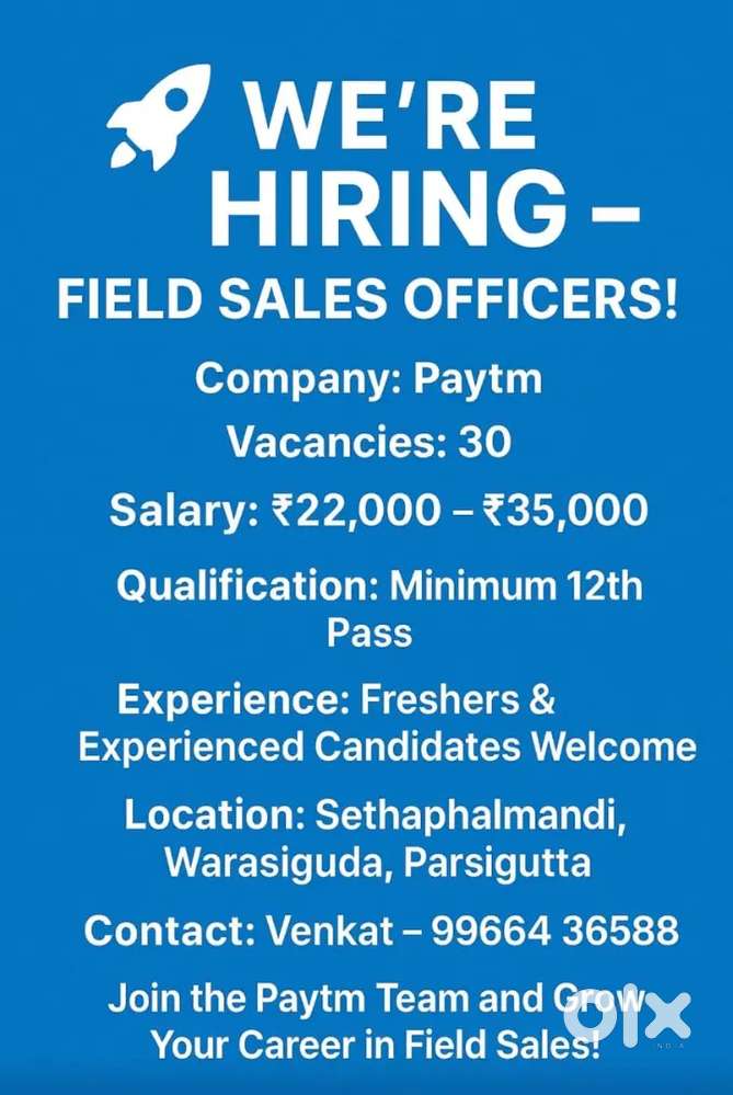 Field sales officers
