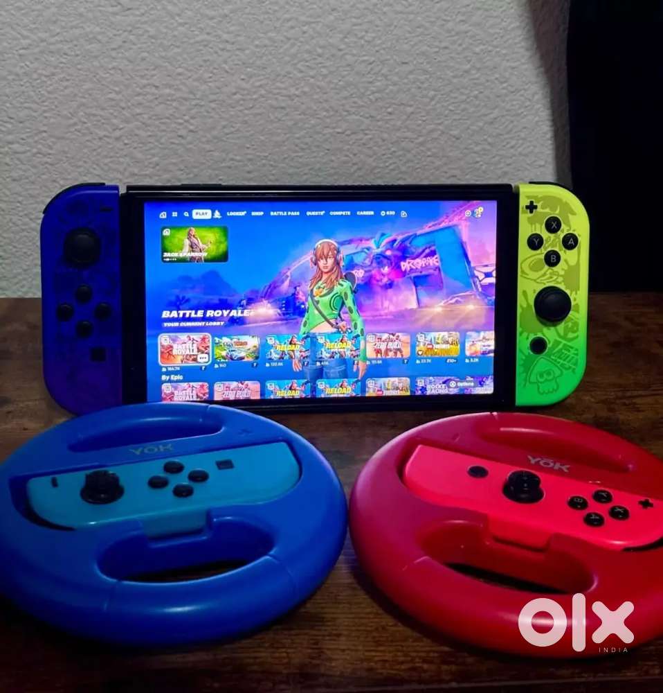 Nintendo Switch (OLED Model) Splatoon 3 Limited Edition Bundle