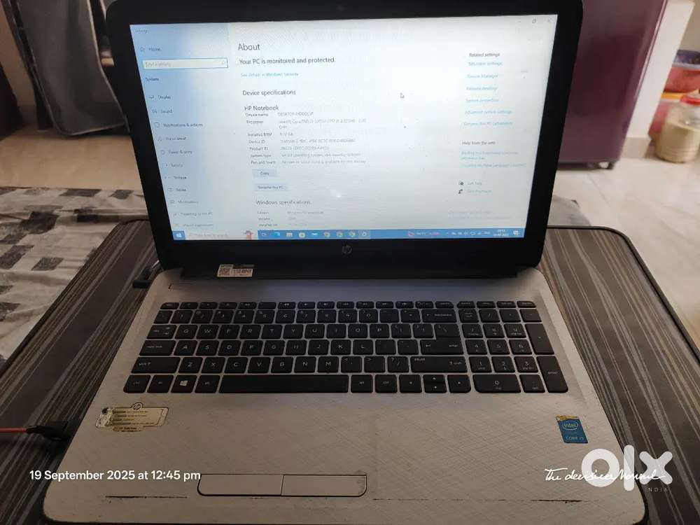 HP 15.6 INCH 8GB/500GB