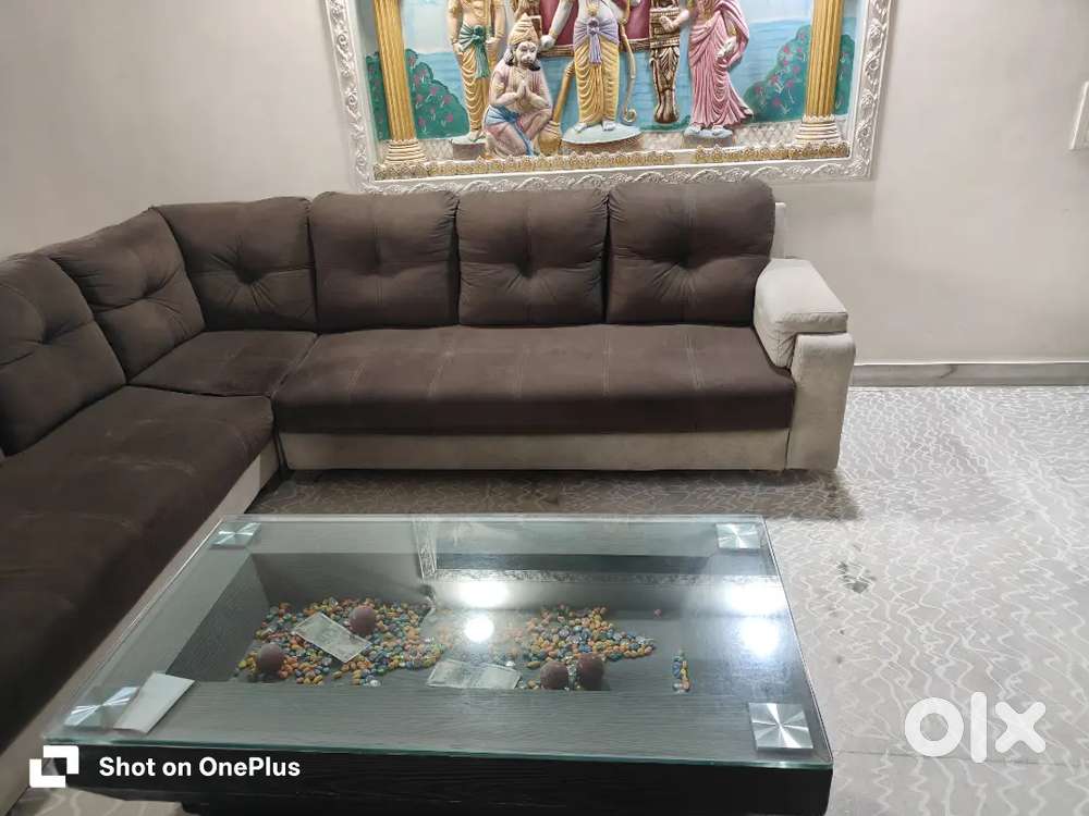 Sofa nd small table