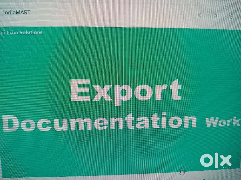 Export documentation executive. MALES ONLY. Santacruz West Mumbai