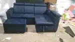 Sofa cumbed with storage lounger available in Starf Furniture