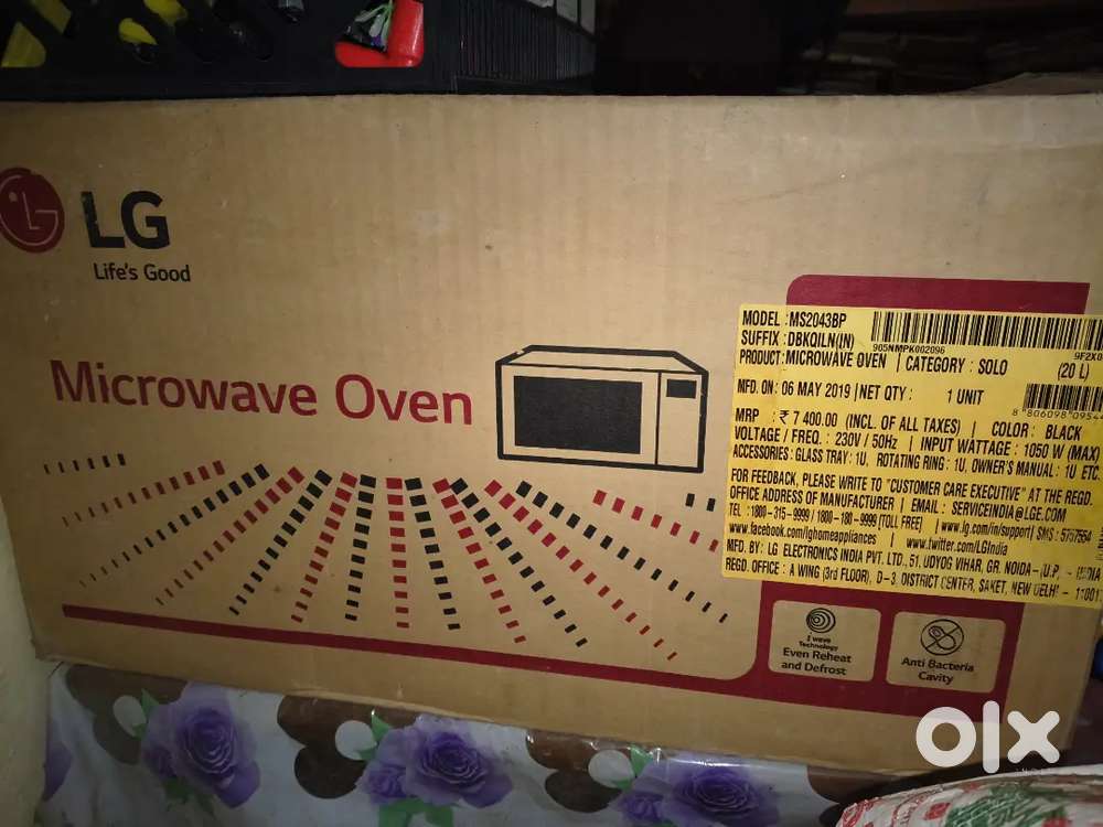 LG microwave solo 20 ltr best condition for sell