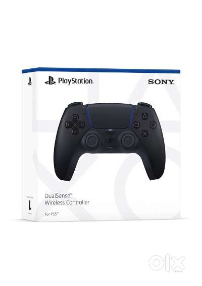 Might black ps5 controller