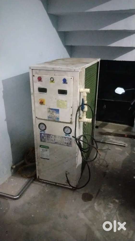 Ro water chiller 5 ton 3 phase 1000lph