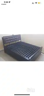 King size storage bed