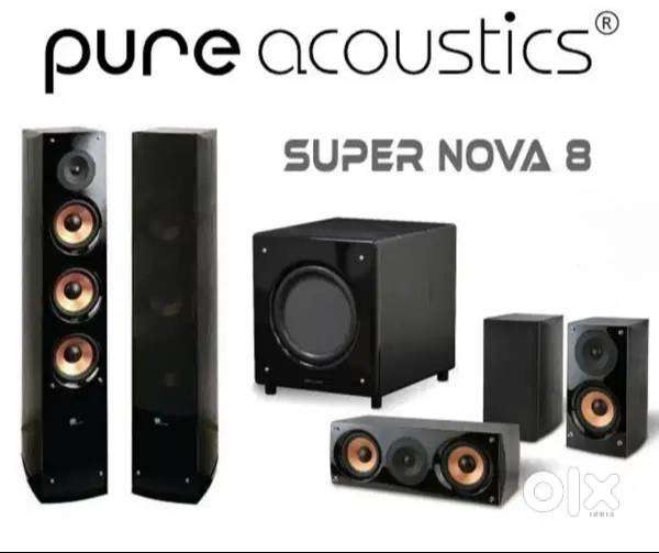 Pure Acoustics supernova 8f 5.1 Speaker Package