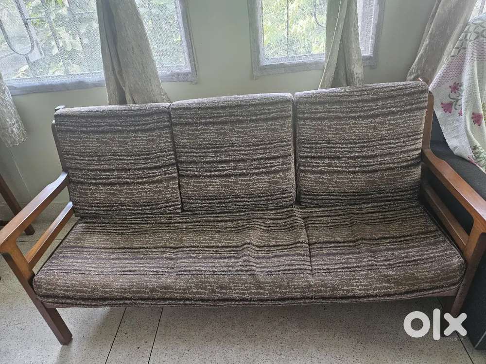 Wooden Sofa Set