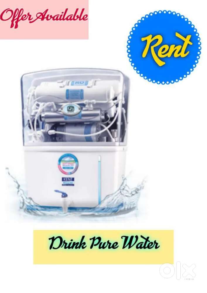 Water Purifier On Rent