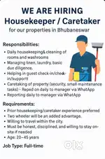 Housekeeper/Caretaker