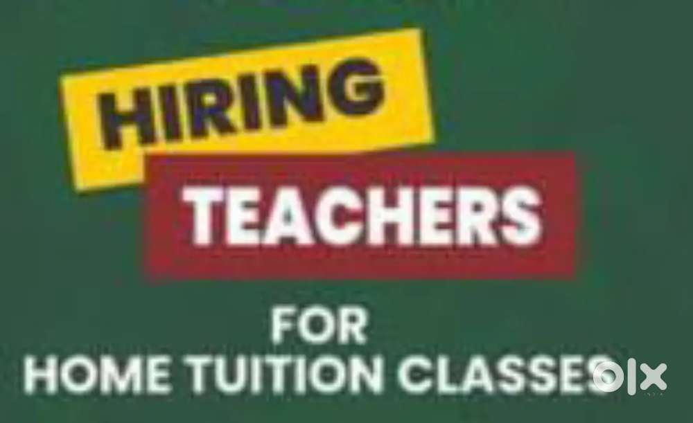 Home Tutors Required for class 1st to 12 th