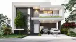 5.140 cents of plot with 2000 sqft 4bhk villa for sale at Kadavanthra