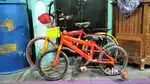 two kids cycle