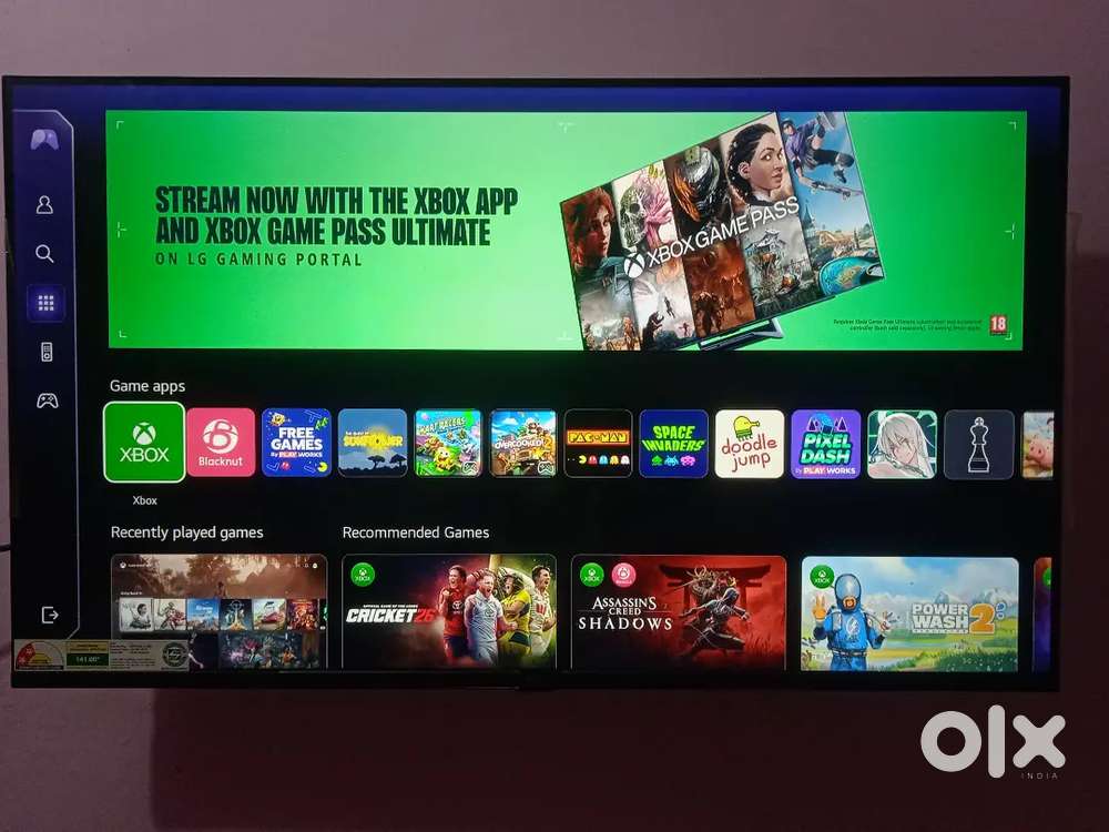 Lg smart Android 4k TV 43 inch