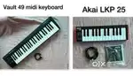 COMBO! SALE -&gt; MIDI KEYBOARDS AKAI LKP 25 + VAULT 49