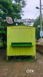 It is a moveable Food Cart of area 10*10sqft