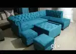 Bhudwar dhamaka new Sofa set. Starting 8990/L Shape 15490//emi availa