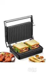 Brand new     Cozeemax 1000W Sandwich Maker, Cozeemax Panini Press