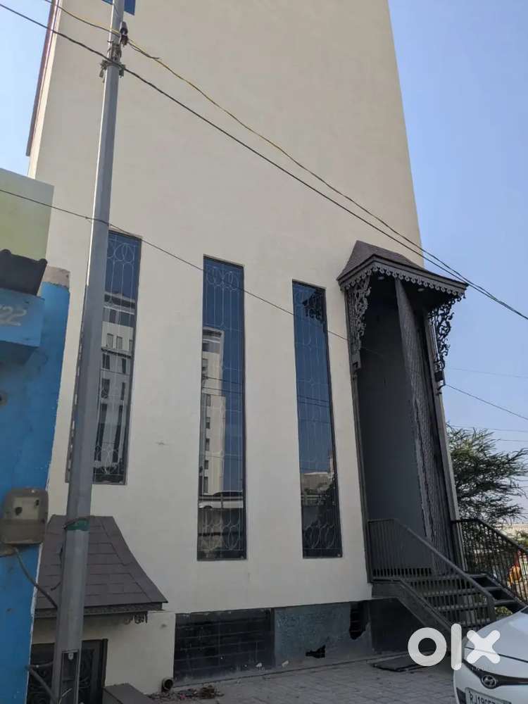 A 3 floors building including basment available for rent