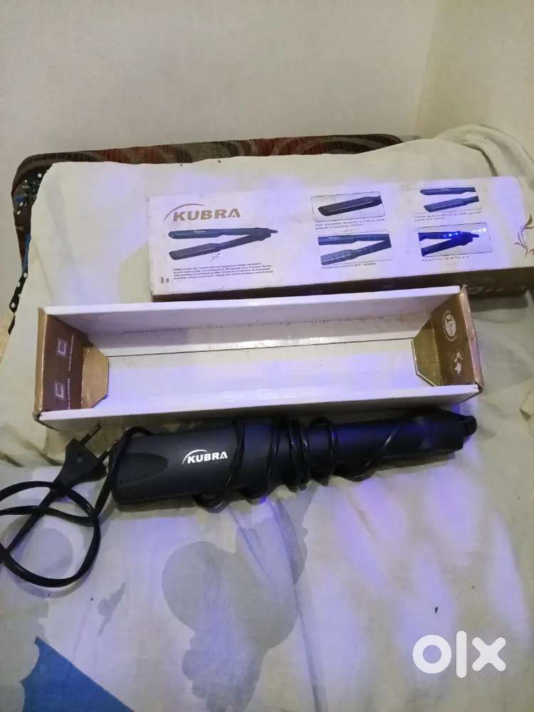 Hair straightener new kubra company ka new condition branded