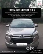 Toyota Innova Crysta 2.8 Z, 2019, Diesel