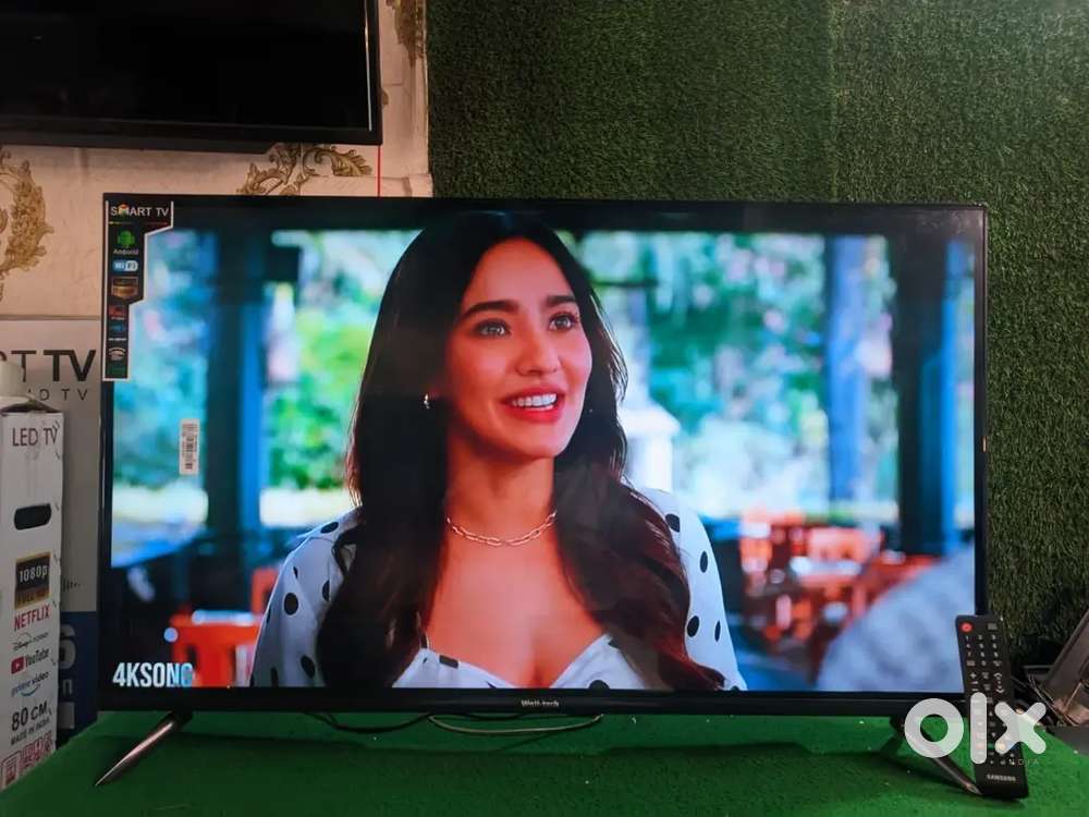 32 led tv Frameless slim model with Bill warranty