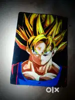 Goku Anime Resin Artwork – A4 Handmade Painting