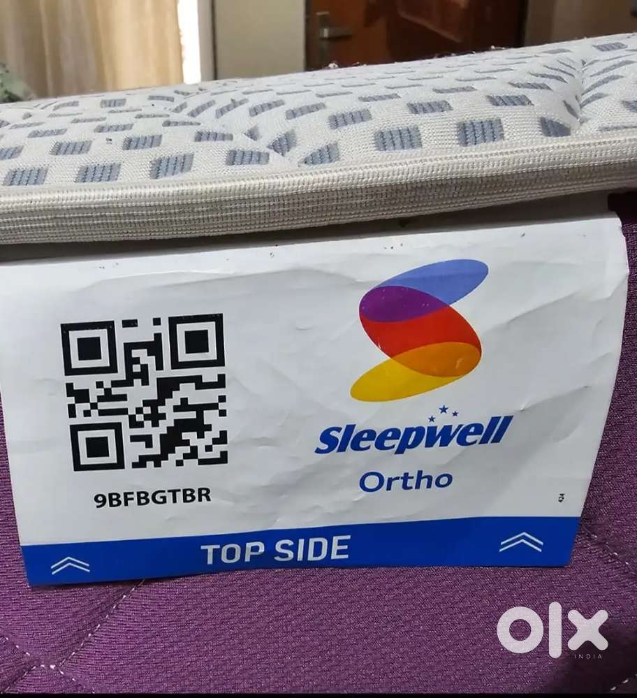 Want to sell sleepwell ortho Mattress 6feet by 6feet,  8inch thickness