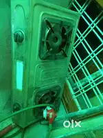 Gas stove two face