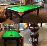 pool table, snooker table, american pool