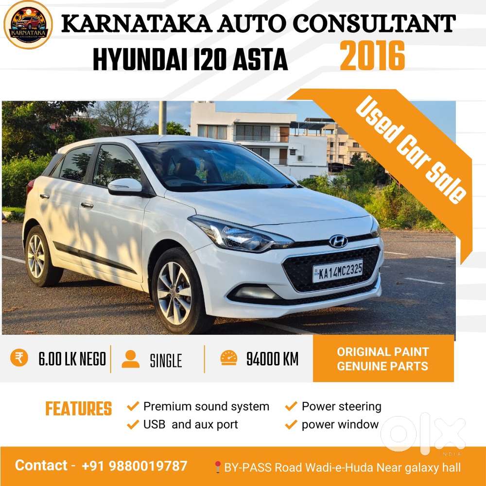 Hyundai i20 Diesel Asta, 2016, Diesel