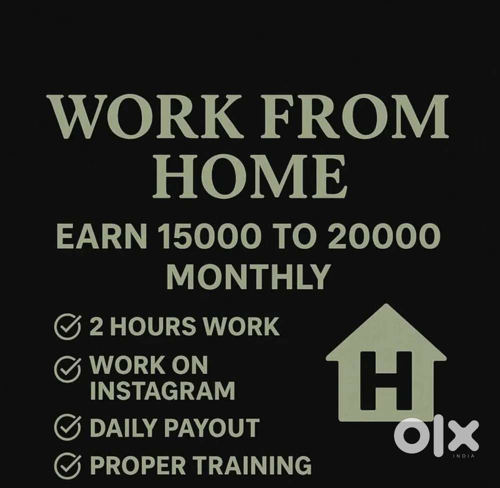 Work from home work hai traning di jayge apko personal kam kisse krna