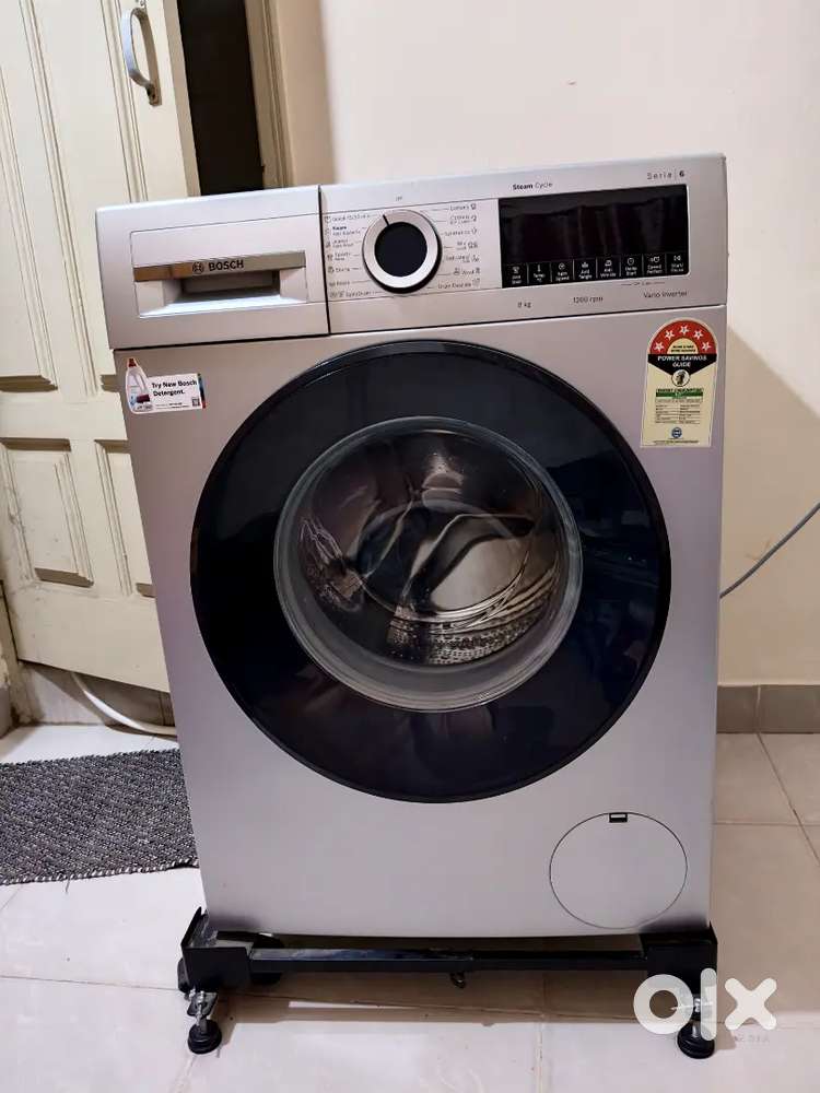 1.Bosch Washing machine and 2.Samsung fridge