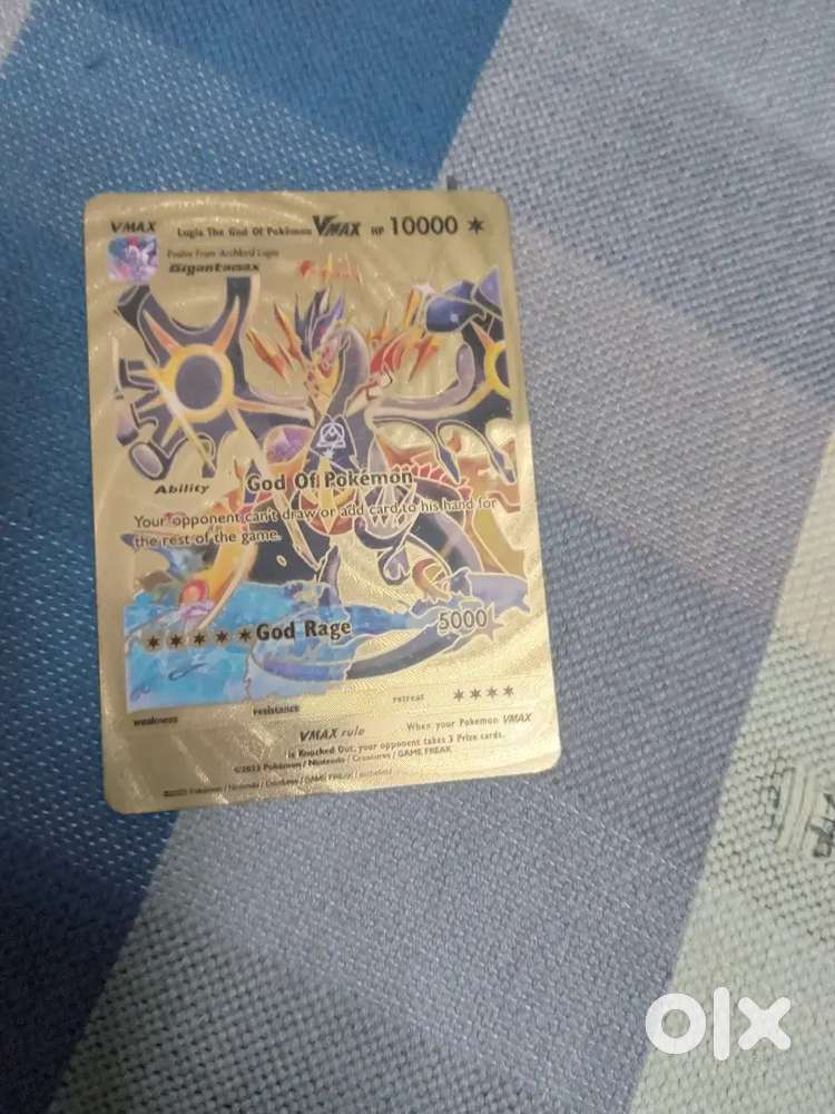 Pokemon golden card