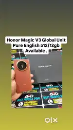 Honor Magic V3 Reddish Brown 512/12gb Global Version*Exchange Welcome*