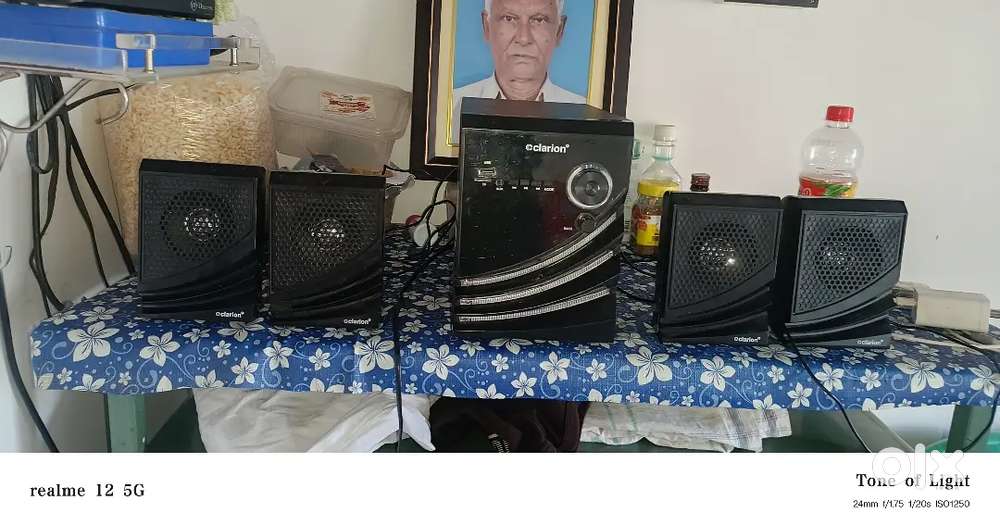 CLARION HOME THEATER (JAST 6 MONTHS OLD)