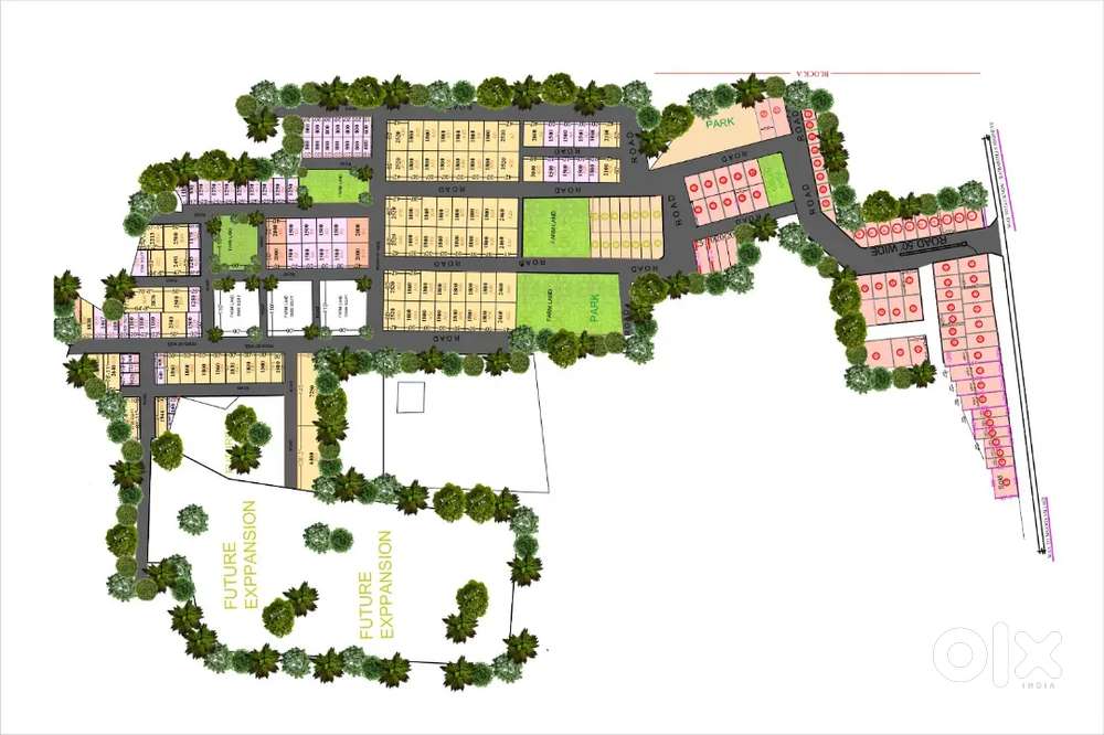 Book Your Residential Plot in Rs 1499 Rs per sqft in Developed area