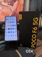 POCO F6 5G (Titanium, 12/256 GB) - Just unboxed